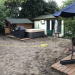 1. Zuglói magánkert kertrendezés előtt