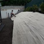 3. Ürömi magánkert rézsű készítése