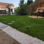 4. Dunakeszi Társasház előkert kertrendezés után 2