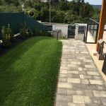 5. Ürömi magánkert rézsű fixálódás után